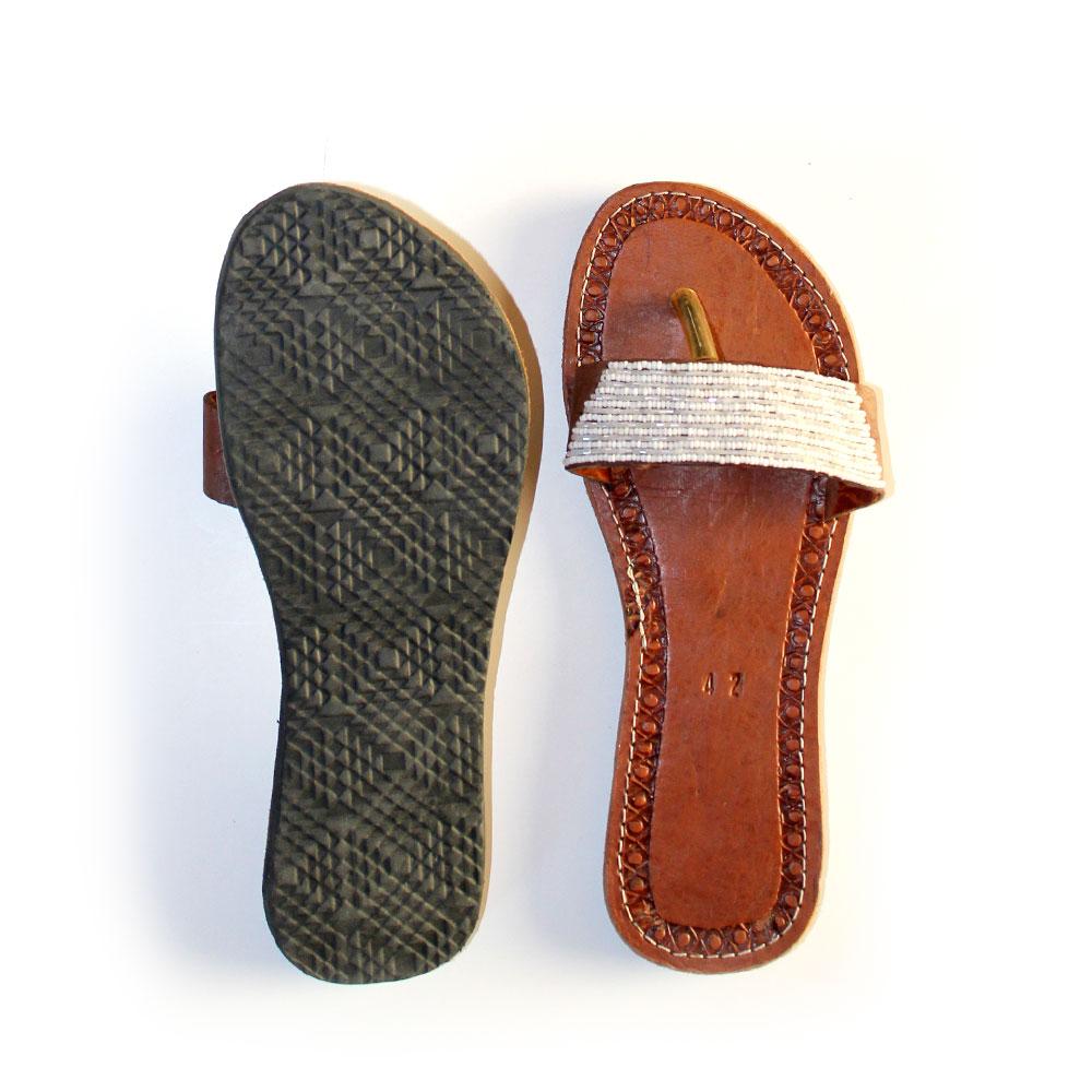 African Leather Women Sandals